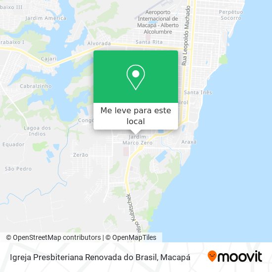Igreja Presbiteriana Renovada do Brasil mapa