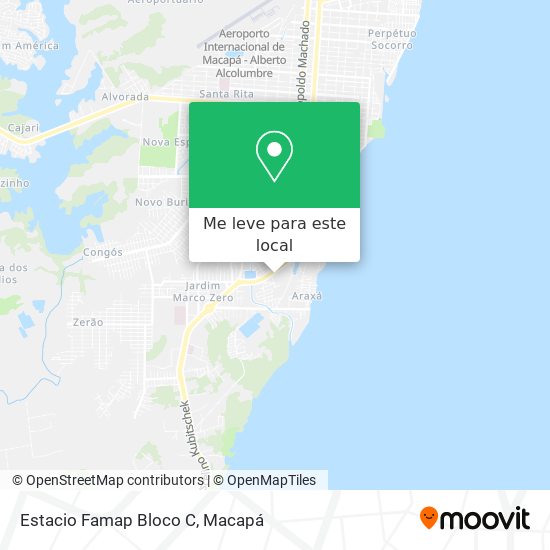 Estacio Famap Bloco C mapa
