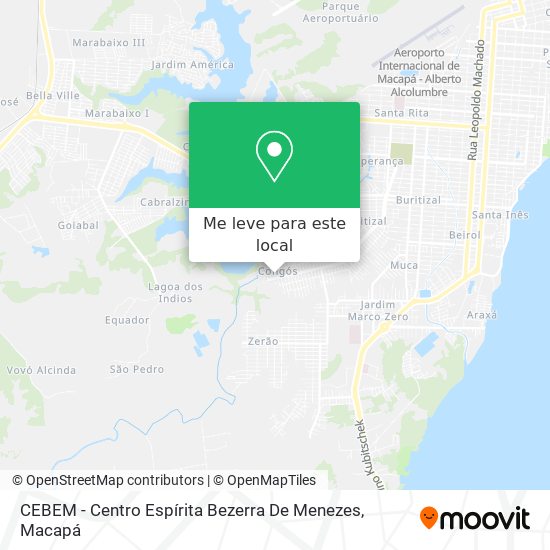 CEBEM - Centro Espírita Bezerra De Menezes mapa