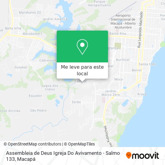 Assembleia de Deus Igreja Do Avivamento - Salmo 133 mapa