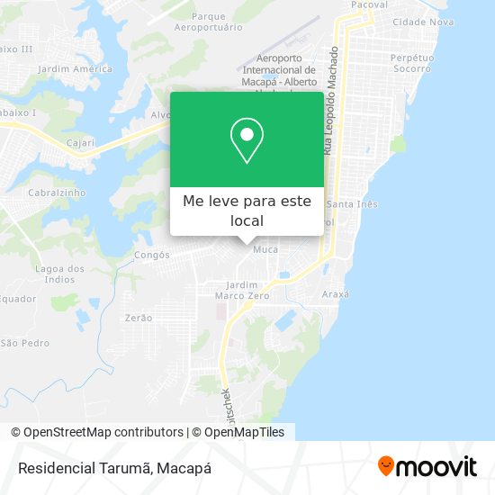 Residencial Tarumã mapa