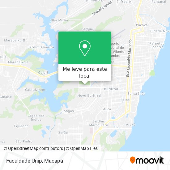 Faculdade Unip mapa
