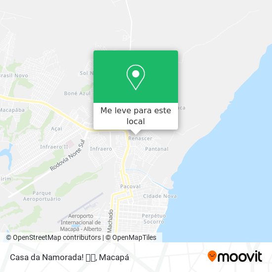 Casa da Namorada! 👫💏 mapa