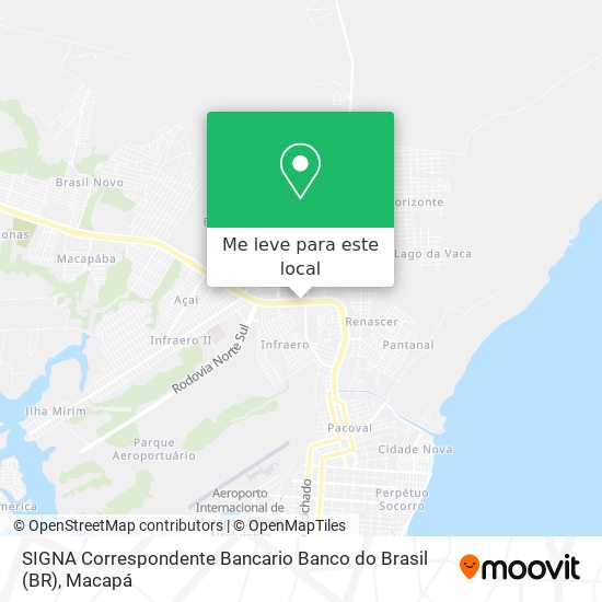 SIGNA Correspondente Bancario Banco do Brasil (BR) mapa