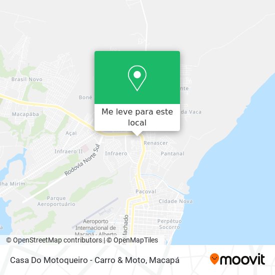 Casa Do Motoqueiro - Carro & Moto mapa