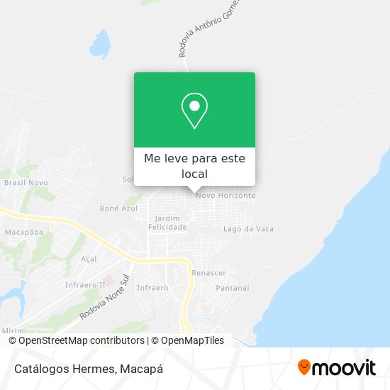 Catálogos Hermes mapa