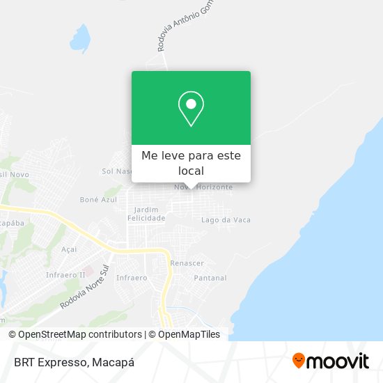 BRT Expresso mapa