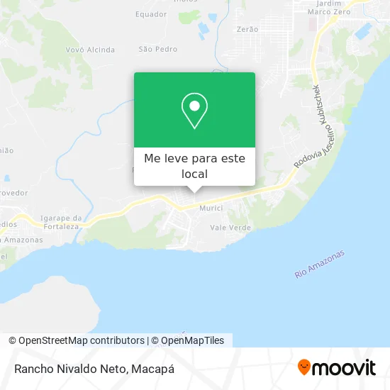 Rancho Nivaldo Neto mapa