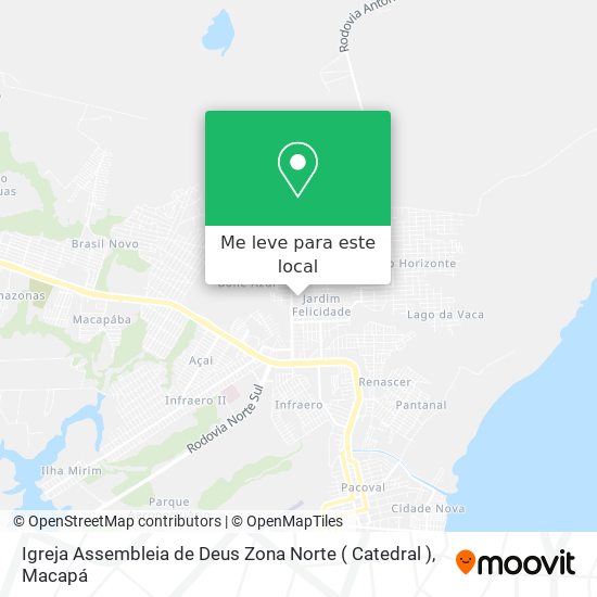 Igreja Assembleia de Deus Zona Norte ( Catedral ) mapa