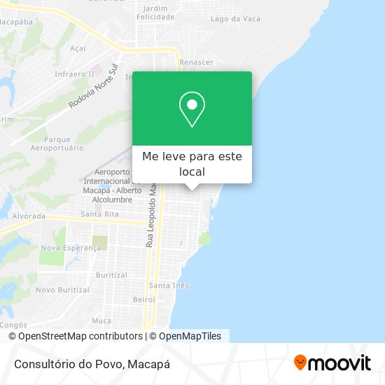 Consultório do Povo mapa