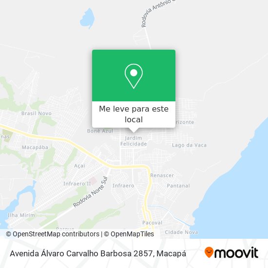 Avenida Álvaro Carvalho Barbosa 2857 mapa