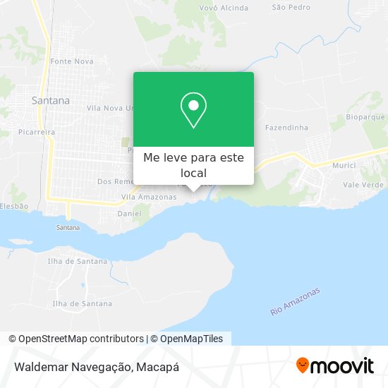 Waldemar Navegação mapa