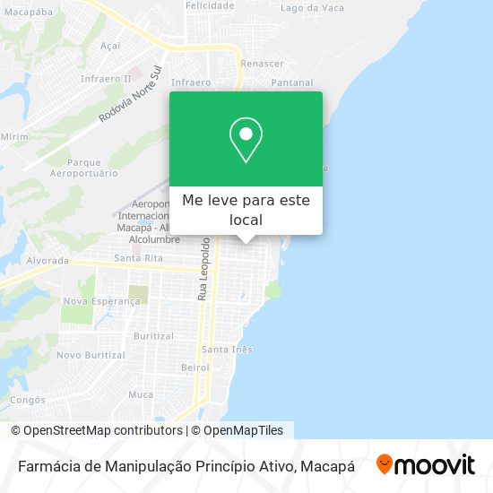 Farmácia de Manipulação Princípio Ativo mapa