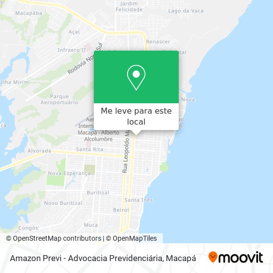 Amazon Previ - Advocacia Previdenciária mapa