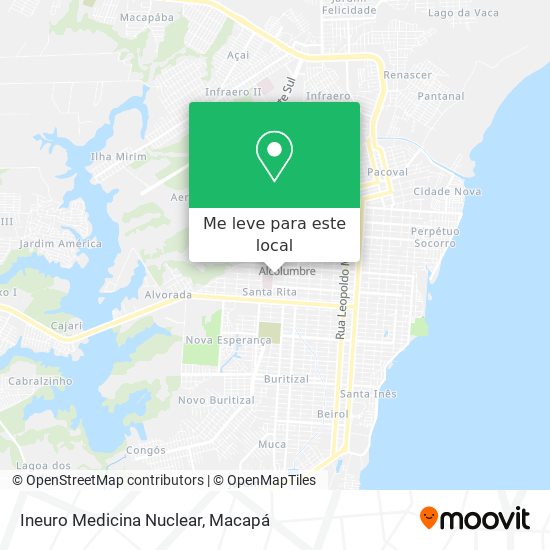 Ineuro Medicina Nuclear mapa