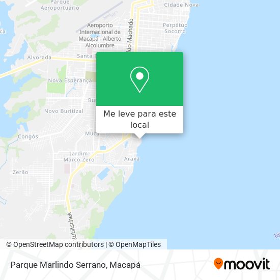 Parque Marlindo Serrano mapa