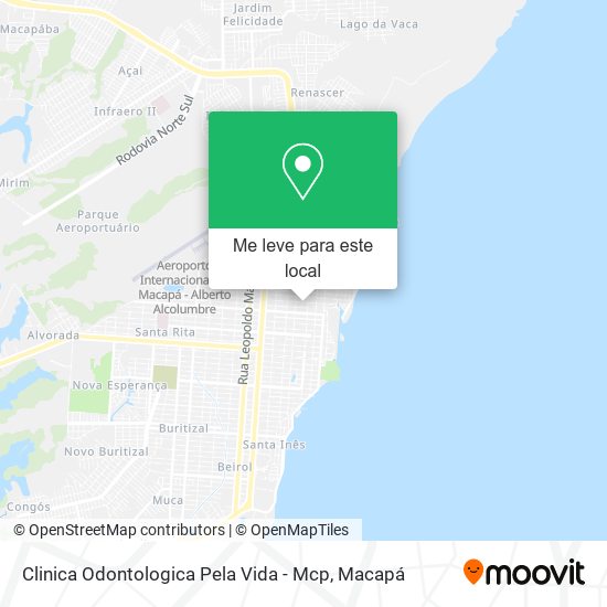 Clinica Odontologica Pela Vida - Mcp mapa