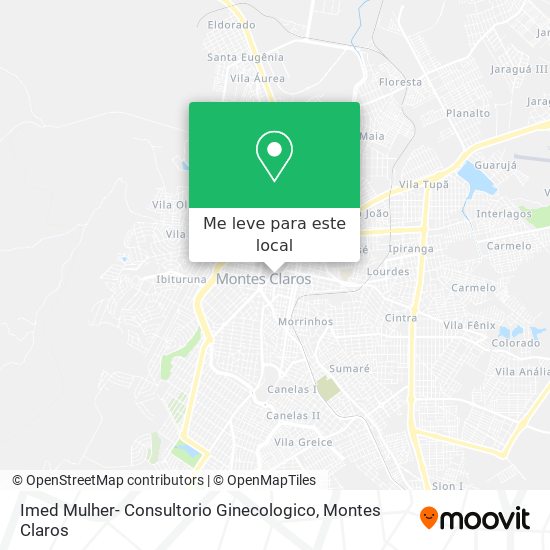 Imed Mulher- Consultorio Ginecologico mapa