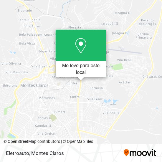 Eletroauto mapa