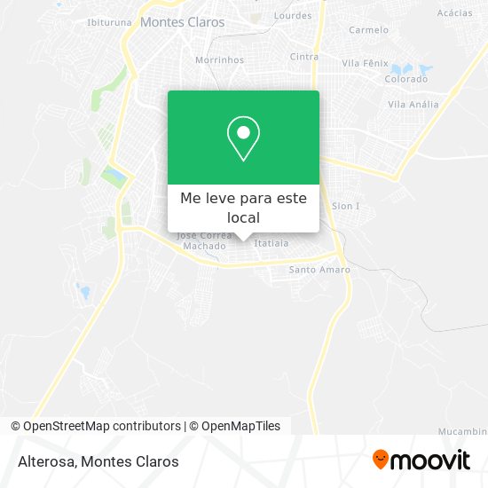 Alterosa mapa