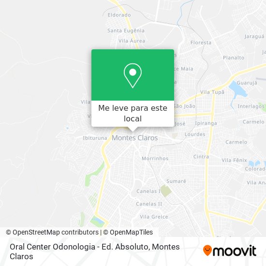 Oral Center Odonologia - Ed. Absoluto mapa