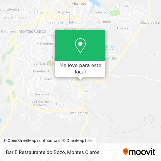 Bar E Restaurante do Bozó mapa