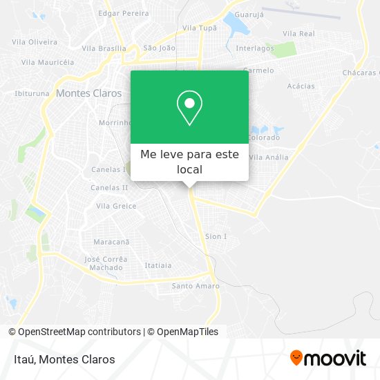 Itaú mapa