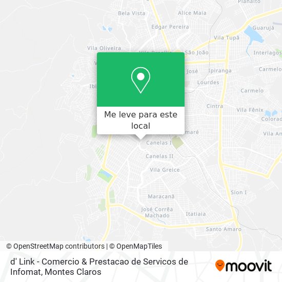 d' Link - Comercio & Prestacao de Servicos de Infomat mapa