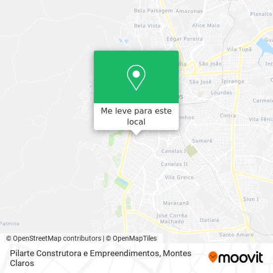 Pilarte Construtora e Empreendimentos mapa