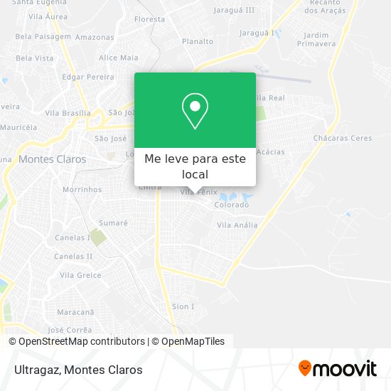 Ultragaz mapa