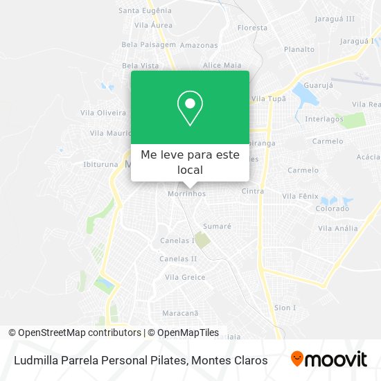 Ludmilla Parrela Personal Pilates mapa