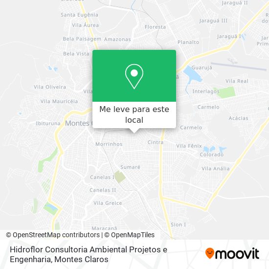 Hidroflor Consultoria Ambiental Projetos e Engenharia mapa