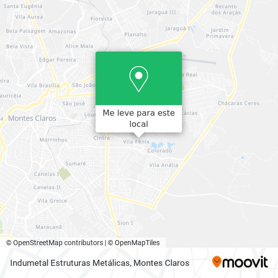 Indumetal Estruturas Metálicas mapa
