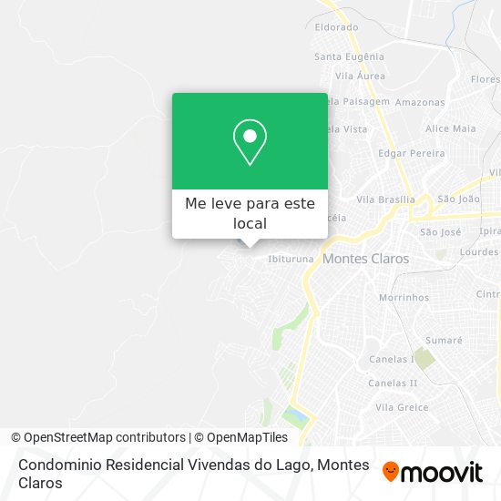 Condominio Residencial Vivendas do Lago mapa