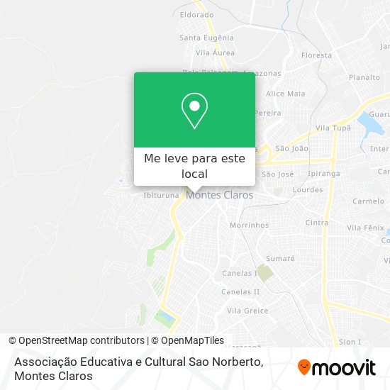 Associação Educativa e Cultural Sao Norberto mapa