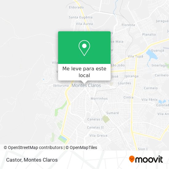 Castor mapa