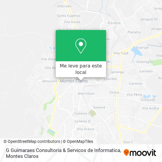 G Guimaraes Consultoria & Servicos de Informatica mapa