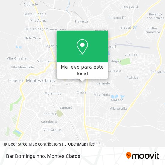 Bar Dominguinho mapa