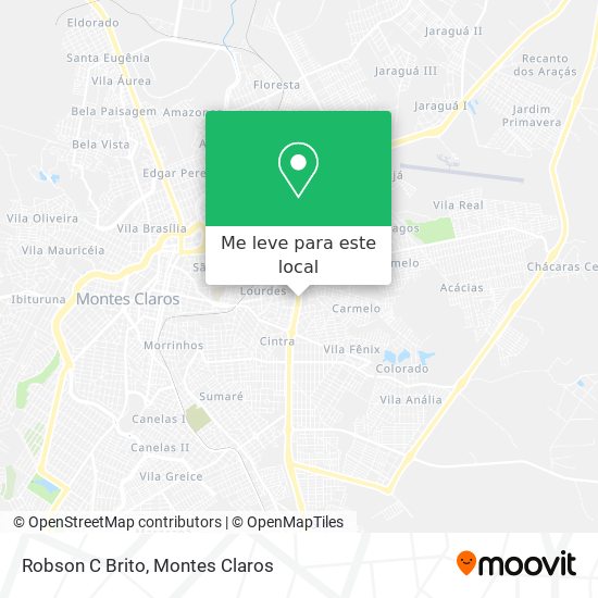 Robson C Brito mapa