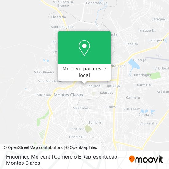 Frigorifico Mercantil Comercio E Representacao mapa