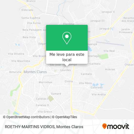 ROETHY-MARTINS VIDROS mapa