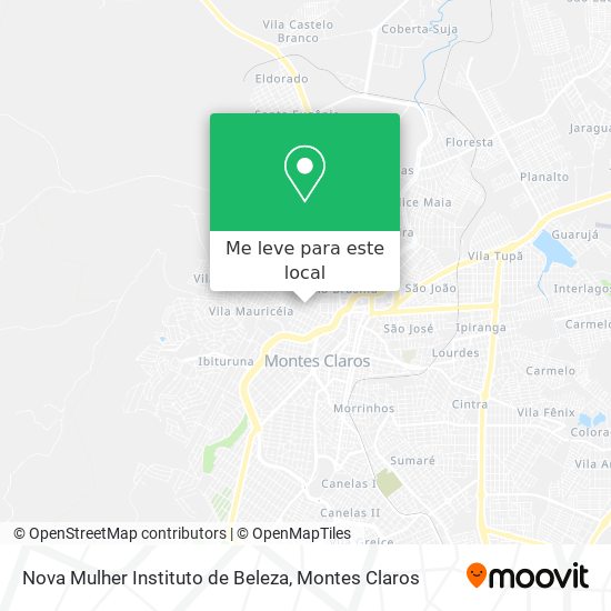 Nova Mulher Instituto de Beleza mapa