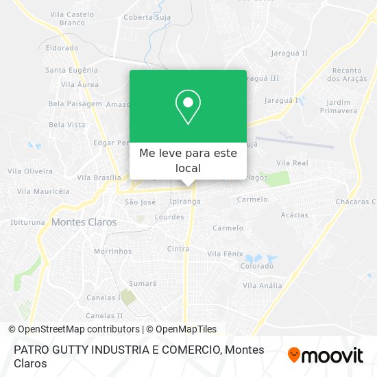 PATRO GUTTY INDUSTRIA E COMERCIO mapa