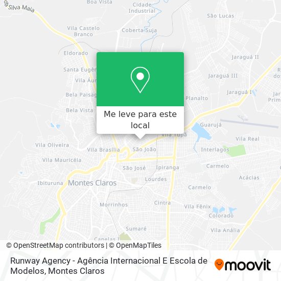 Runway Agency - Agência Internacional E Escola de Modelos mapa
