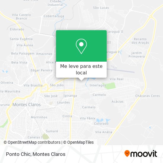 Ponto Chic mapa