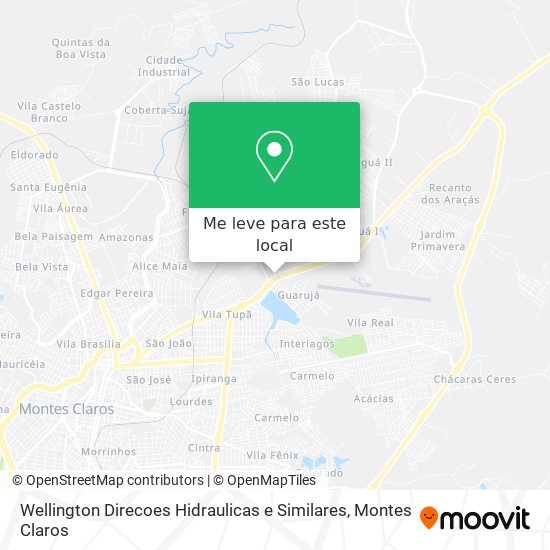Wellington Direcoes Hidraulicas e Similares mapa