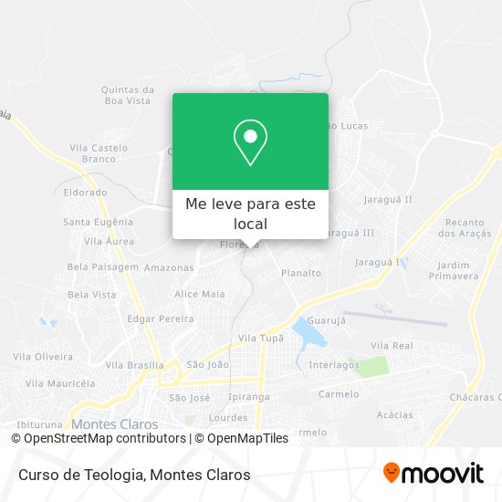 Curso de Teologia mapa