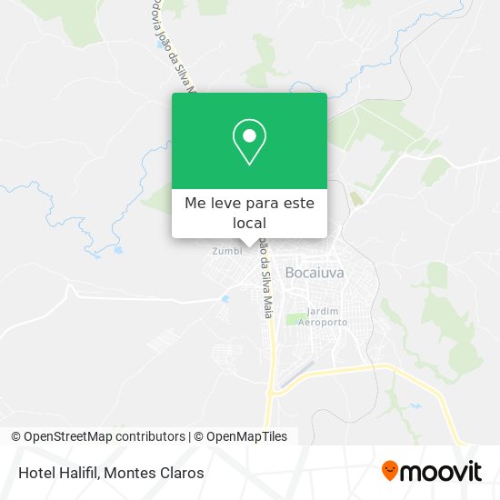 Hotel Halifil mapa