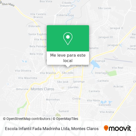 Escola Infantil Fada Madrinha Ltda mapa