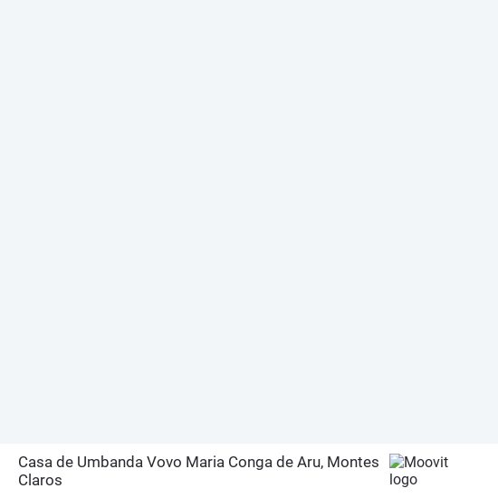 Casa de Umbanda Vovo Maria Conga de Aru mapa